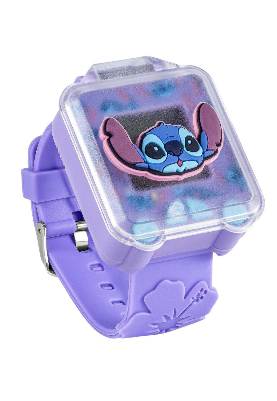 Reloj Educativo de Stitch con Correa Morada