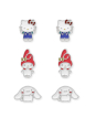 Hello Kitty & Friends 3 pcs Earring Set