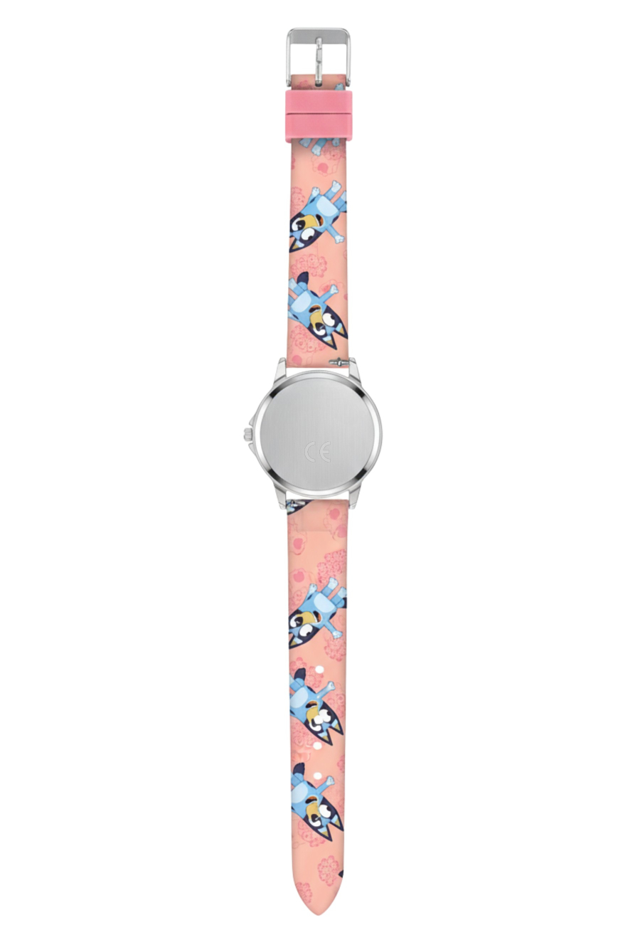 Reloj Educativo Bluey con Correa Rosa