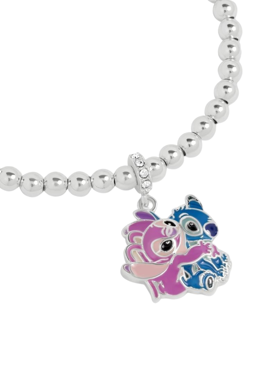 Stitch & Angel Pendant Expander Bracelet