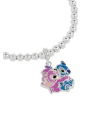 Stitch & Angel Pendant Expander Bracelet