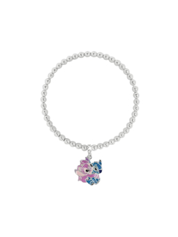 Bracelet Extensible avec Pendentifs Stitch & Angel