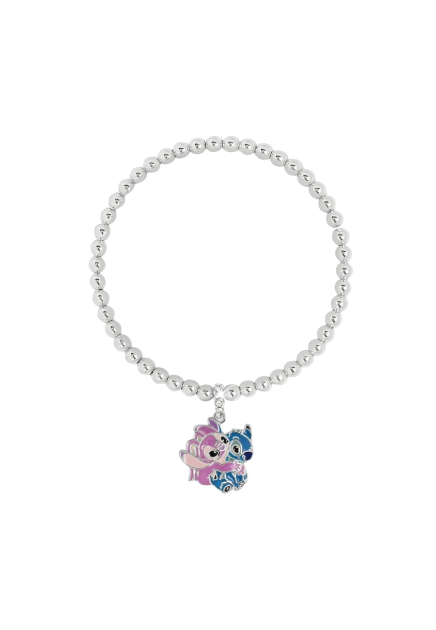 Bracelet Extensible avec Pendentifs Stitch & Angel