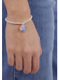 Stitch & Angel Pendant Expander Bracelet