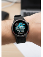 SEA VENTURE 400 R 50m Swim-Safe AMOLED GPS Black Strap Smart Watch