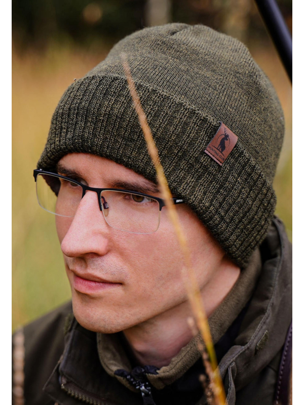 Herren-Wintermütze – Merinowolle Hogan
