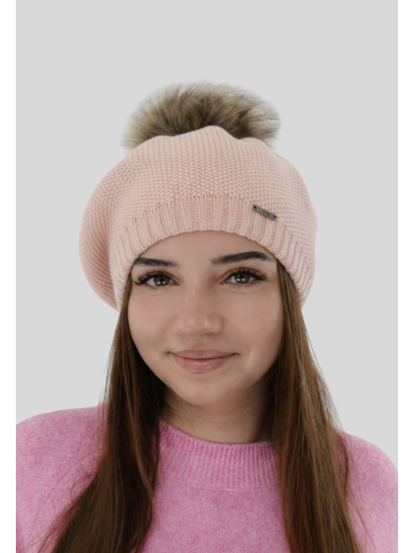 Damen-Winterbarett – Merinowolle Bonnie