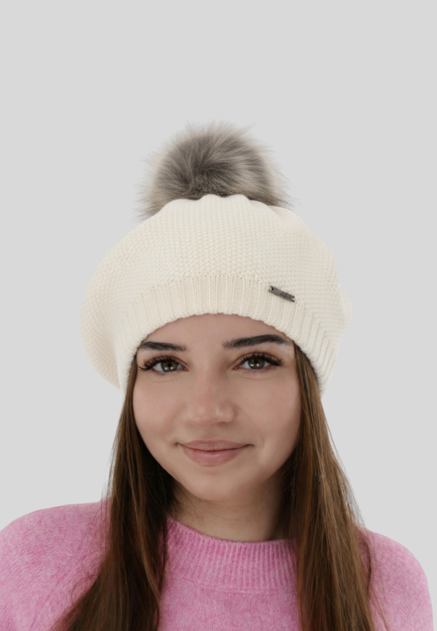 Damen-Winterbarett – Merinowolle Bonnie Damen-Winterbarett – Merinowolle Bonnie