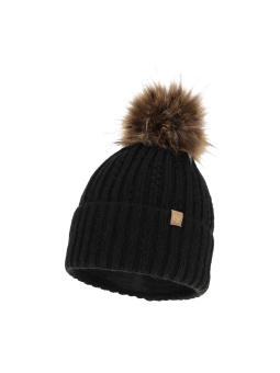 Damen-Wintermütze – Savona mit Bommel