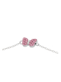 Bracelet Papillon en Argent pour Enfants avec Cristal