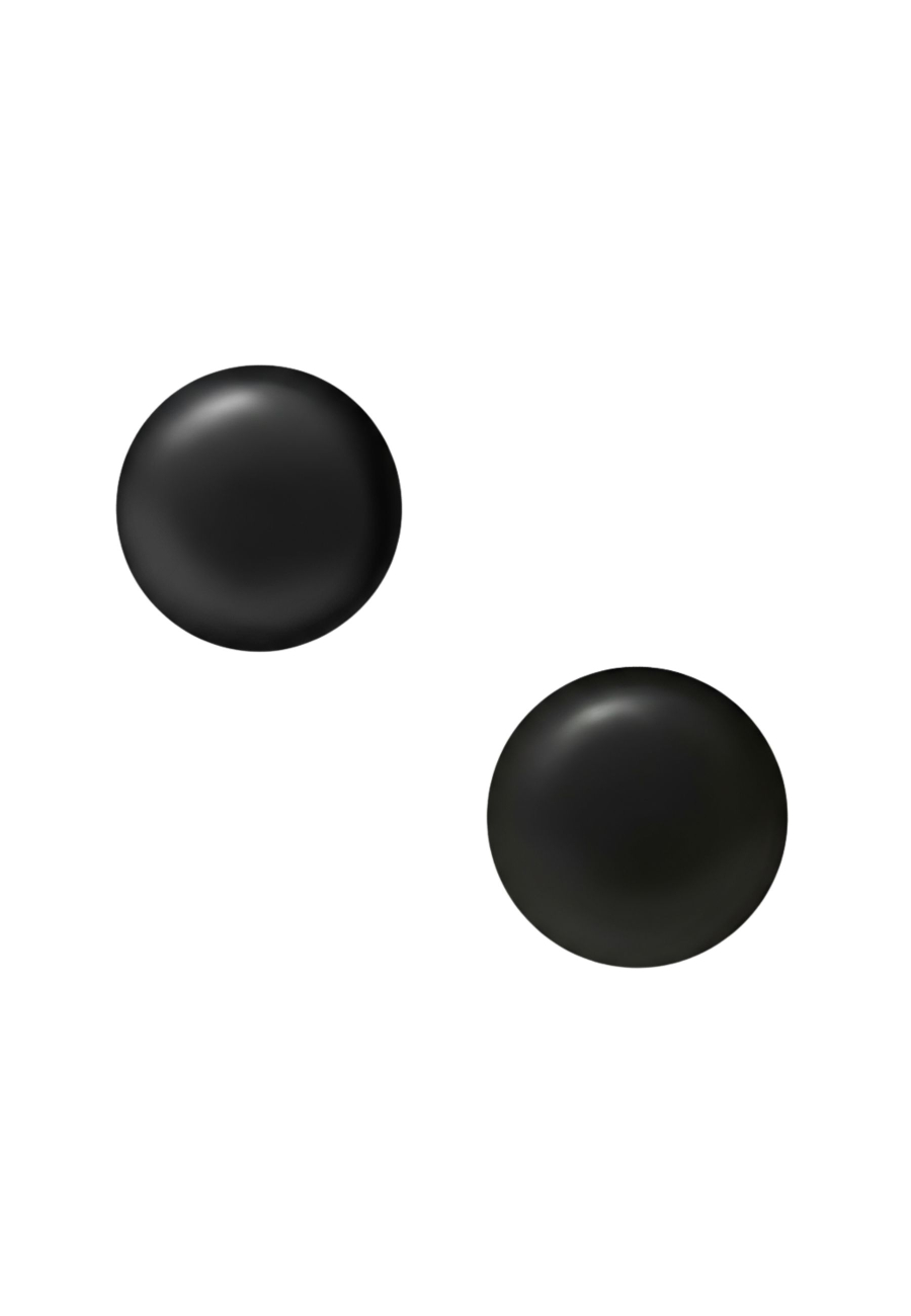 Ohrstecker aus Chirurgenstahl mit Synthetischer Perle 8 mm Hochglanzpoliert