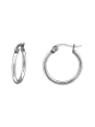 High Polish Surgical Steel 15mm Hoops