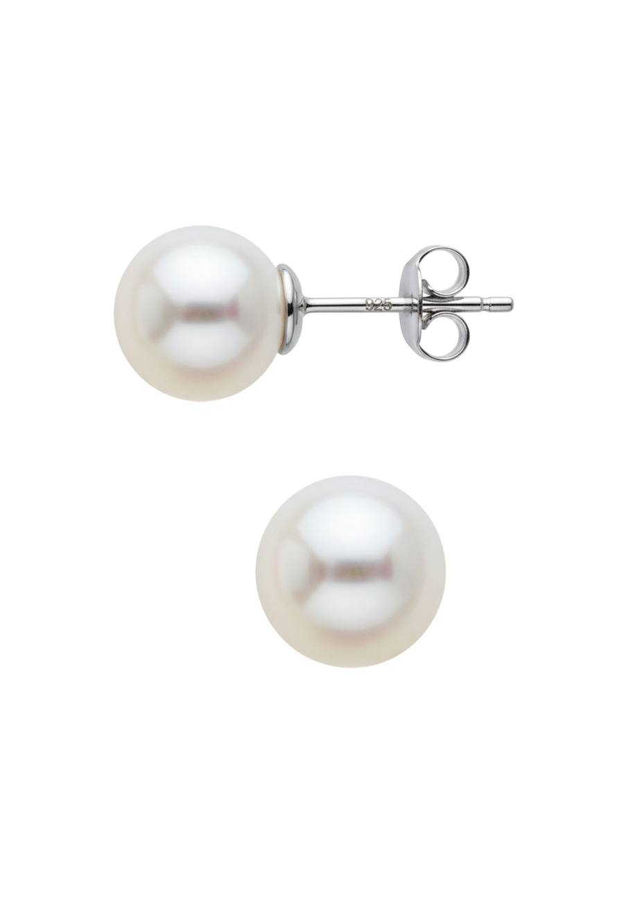 Ohrstecker aus Sterlingsilber mit Süßwasserperle 7 mm