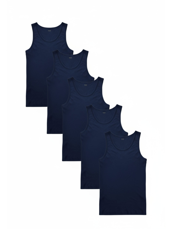 BASIC MAX Ärmelloses Trägerhemd 5er Pack