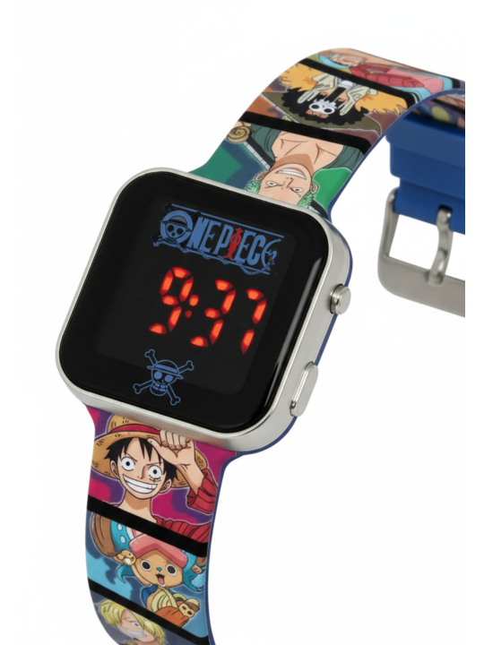 One Piece LED-Uhr