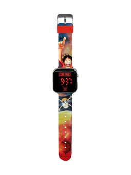One Piece LED-Uhr