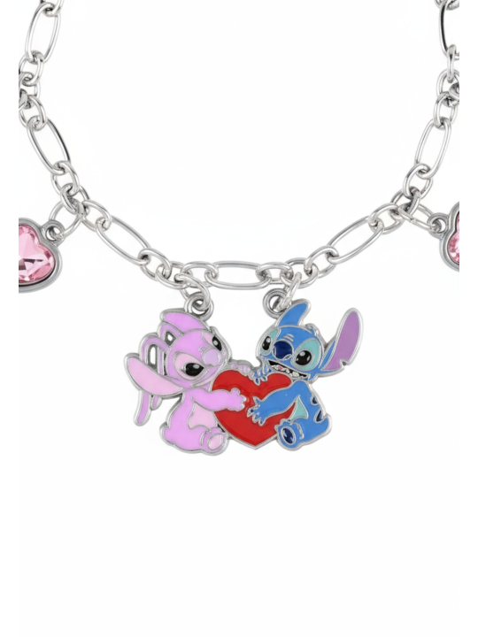 STITCH & ANGEL – Love – Pulsera - Charms de Stitch