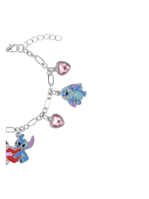 STITCH & ANGEL – Love – Pulsera - Charms de Stitch