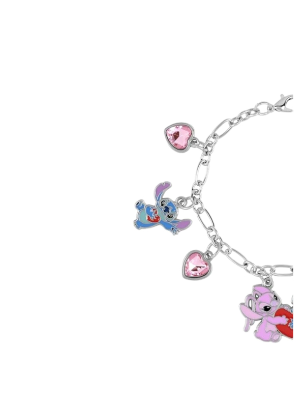 STITCH & ANGEL – Love – Pulsera - Charms de Stitch
