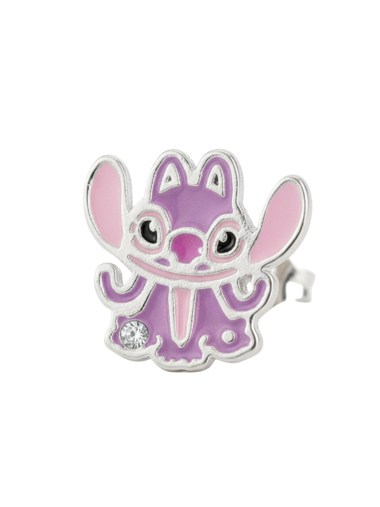 Boucles d’Oreilles Clous Ange Plaqué Argent