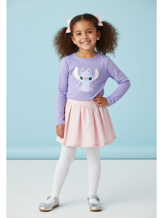 Silver Plated Angel Stud Earrings