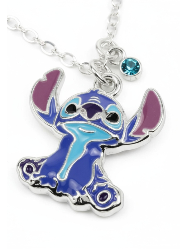 STITCH – Earrings & Necklace Set – Plated Brass