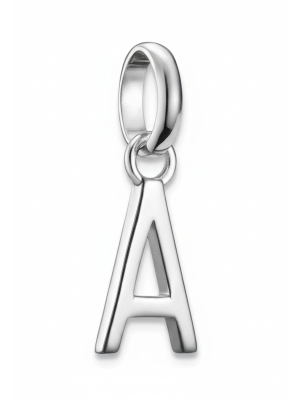 Colgante Charm Letra A Connect Plata