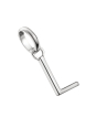 Charm Pendant Letter L Connect Silver