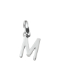 Pendentif Charm Lettre M Connect Argent