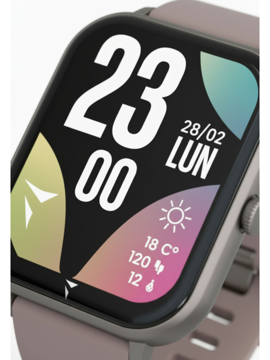 Smartwatch Glow avec pochette assortie