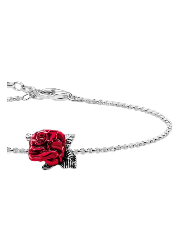 Silberarmband – Roses Romance