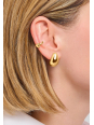 Gold-Plated Drop-Shaped Earrings