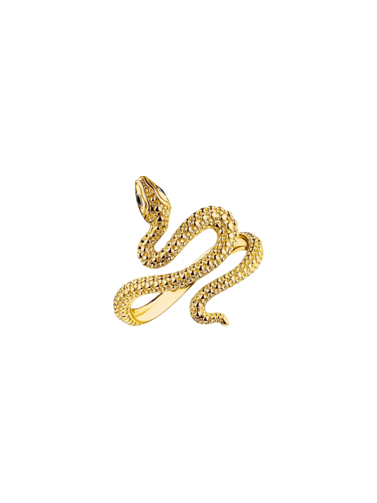 Anillo de Serpiente Baño de Oro Tempting Romance