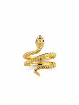 Anillo de Serpiente Baño de Oro Tempting Romance