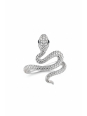 Silver Snake Ring Tempting Romance