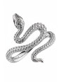 Silver Snake Ring Tempting Romance