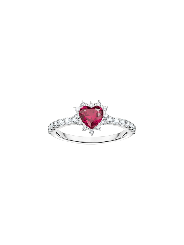 Silver Heart Ring Romance