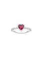 Silver Heart Ring Romance
