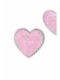 Children’s Silver Heart Ear Studs with Epoxy