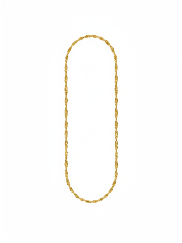 Gold-plated Singaporean necklace