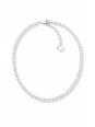 Collier en Argent avec Pierres Blanches