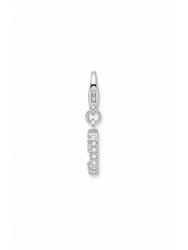 Charm Pendant Number "9" Zirconia