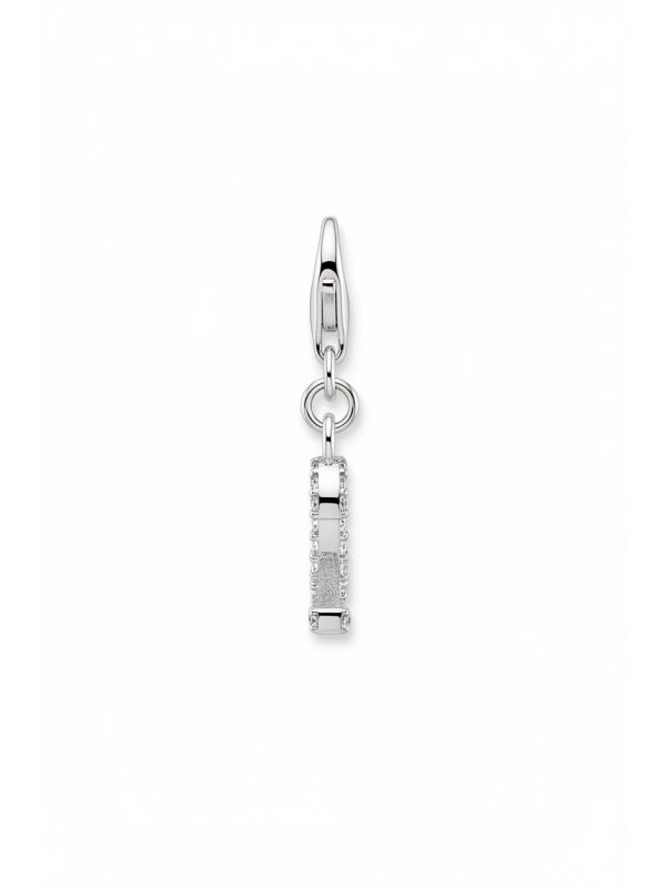 Charm Pendant Number "2" Zirconia