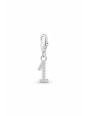 Charm Pendant Number "1" Zirconia