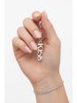 Colgante Charm KISS Blanco