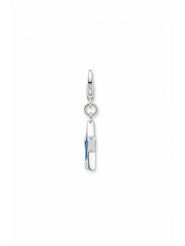 Pendentif Charm étoile bleue