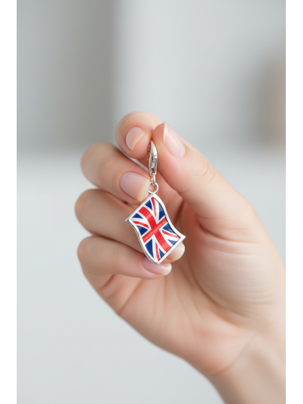 Charm Pendant LONDON National Flag