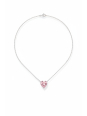 Collar Rosa Drop Zirconia