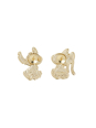 Stitch & Angel Mismatch Stud Earrings