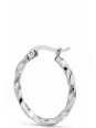 Curved Wire Stainless Steel Hoops with French Lock